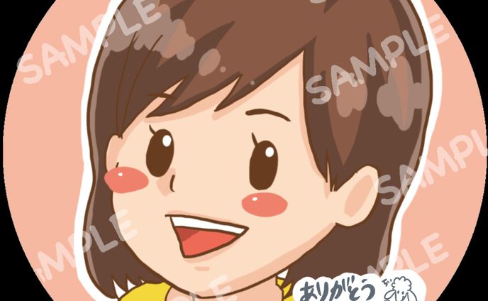 イラスト　デザイン、アニメ風