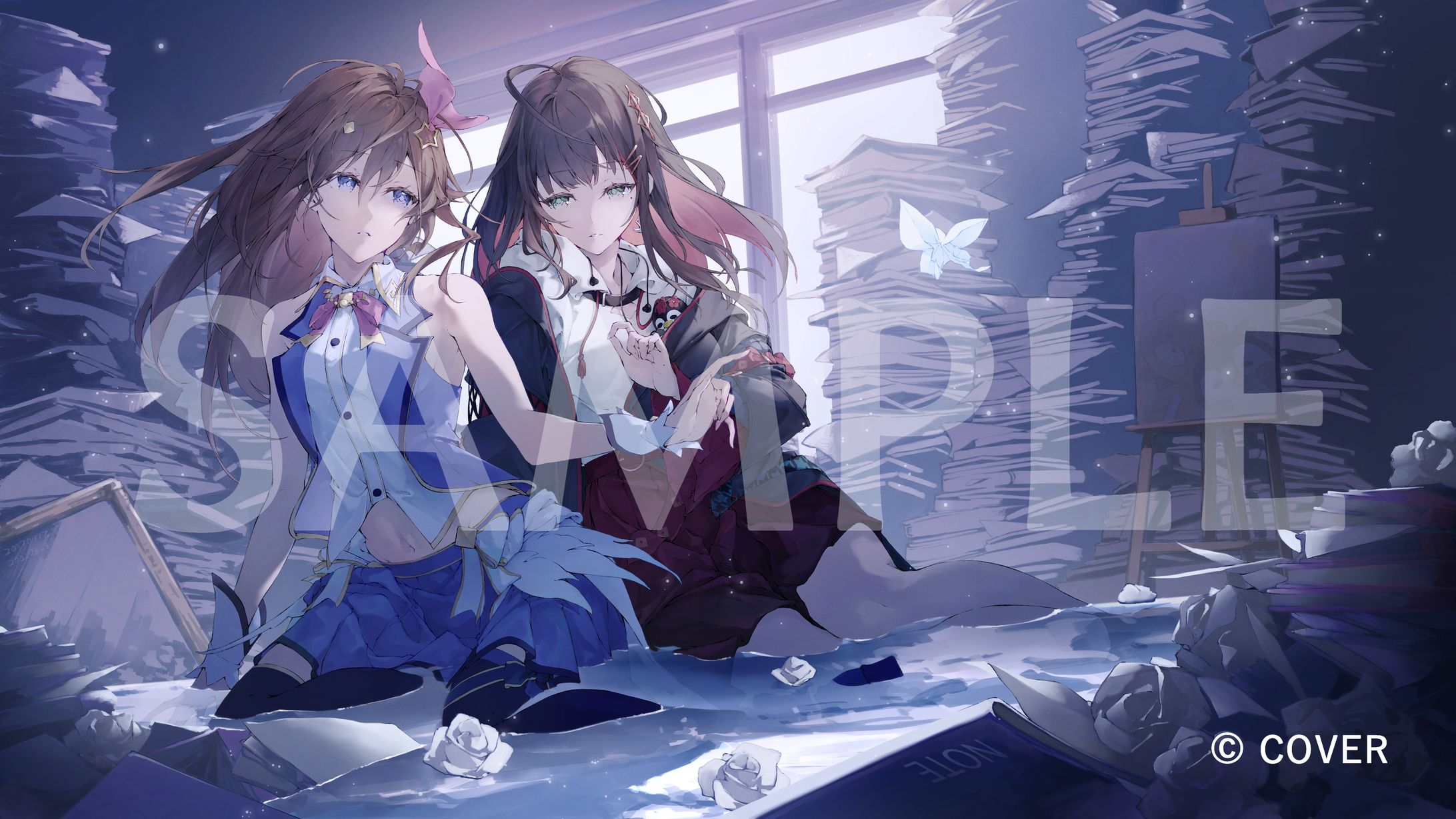 限りなく灰色へ_歌ってみた_MVイラスト-1