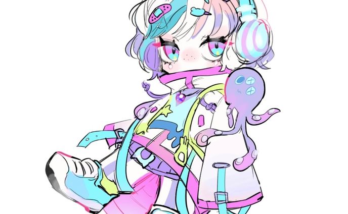 アバター、動画用イラスト
