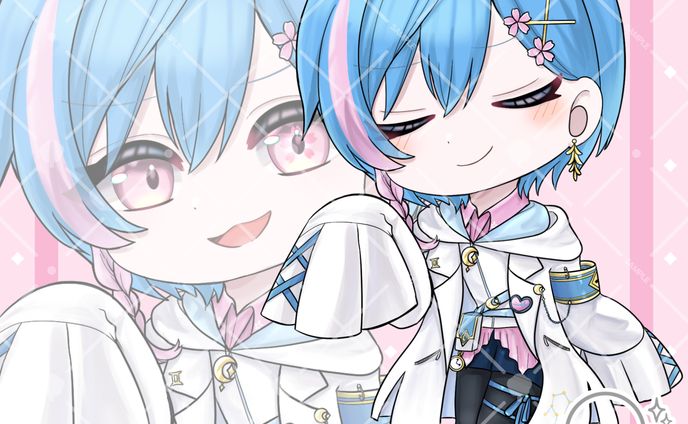 【ご依頼】黒野サクラ様ミニキャライラスト