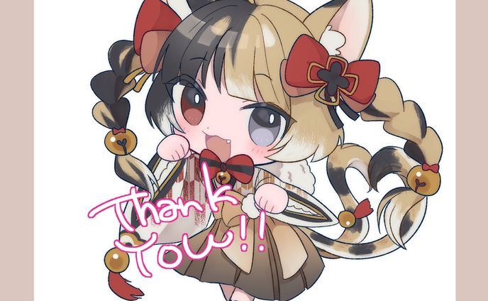 依頼品、x投稿イラスト