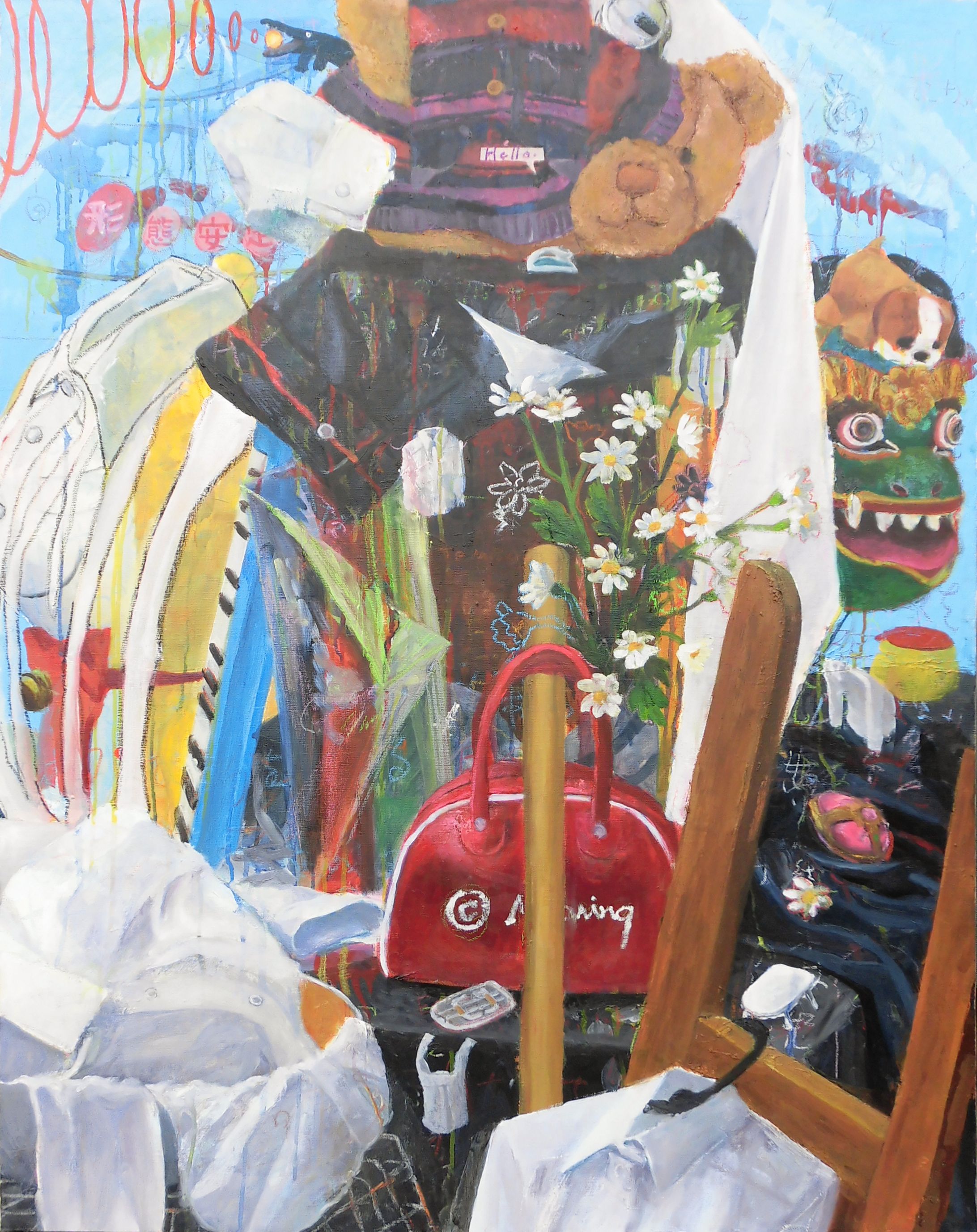 油彩『静物画』-1