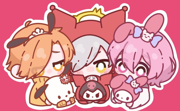 大妖怪　サンリオコラボ　ファンアート