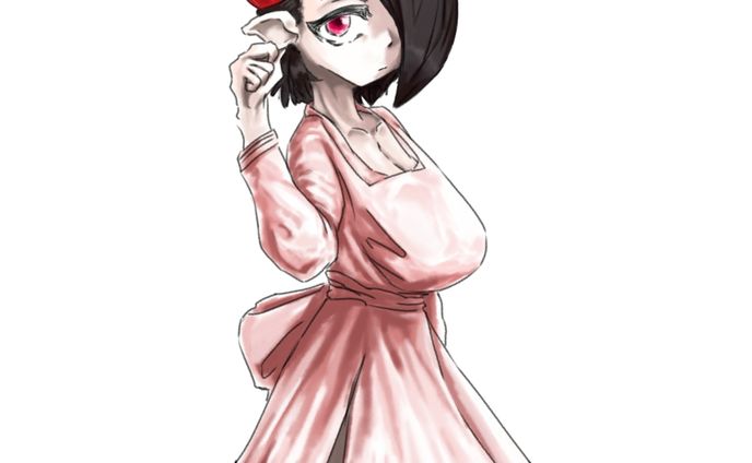 まだ名前はない角っ娘リメイクとオマケの以前描いたモノ