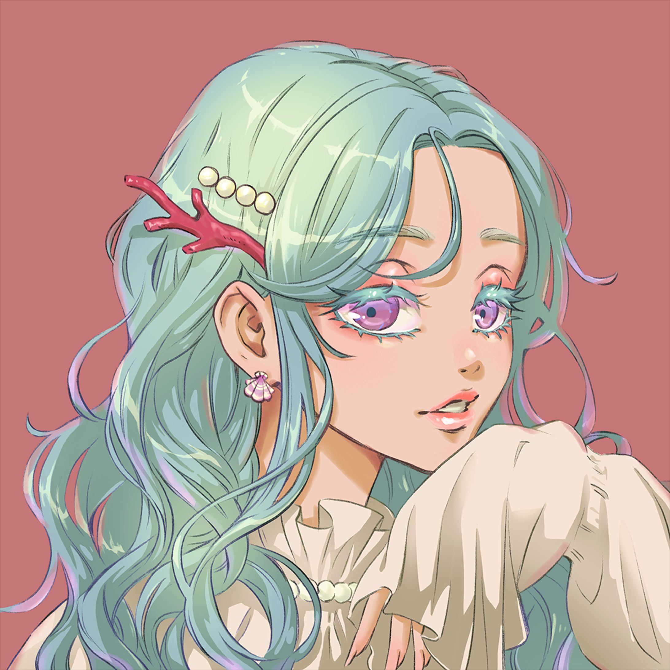 珊瑚の女の子-1
