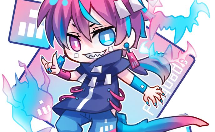 初期アイコン擬人化デフォルメ