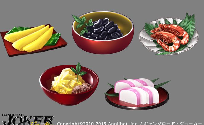 キャラクターイラスト、習作