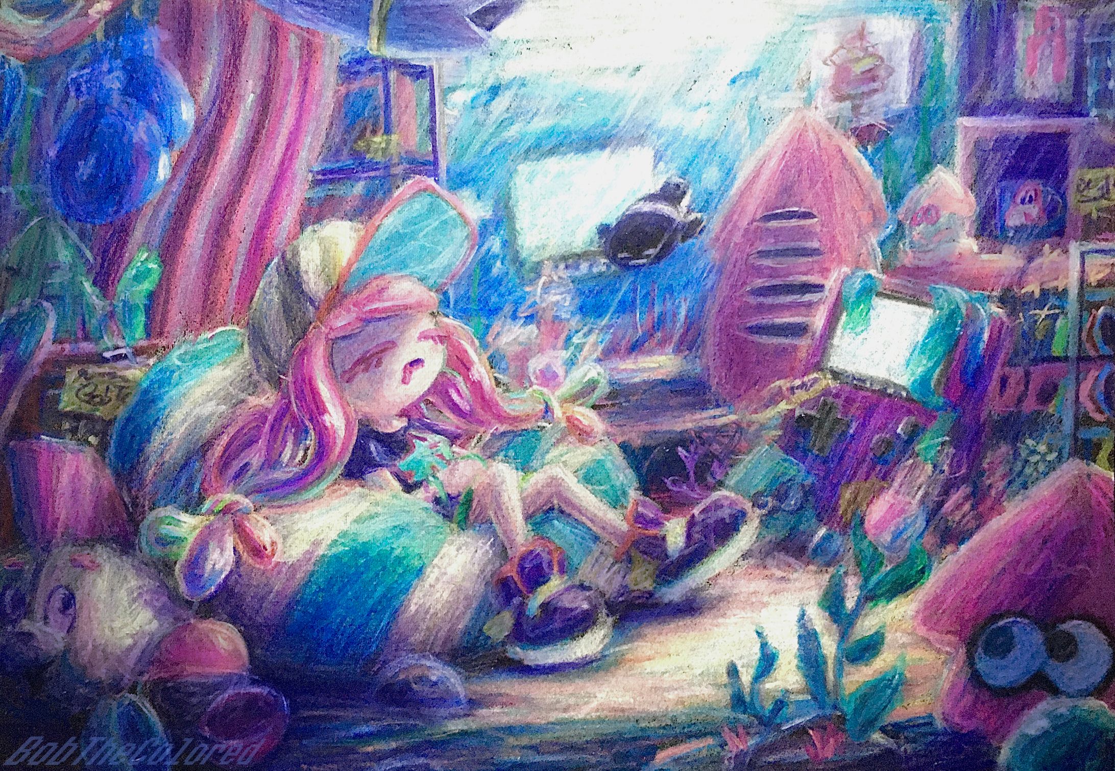 微睡のパル子(Splatoon3)-1