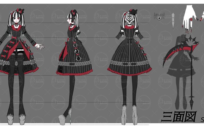 Vライバー様衣装お仕立て