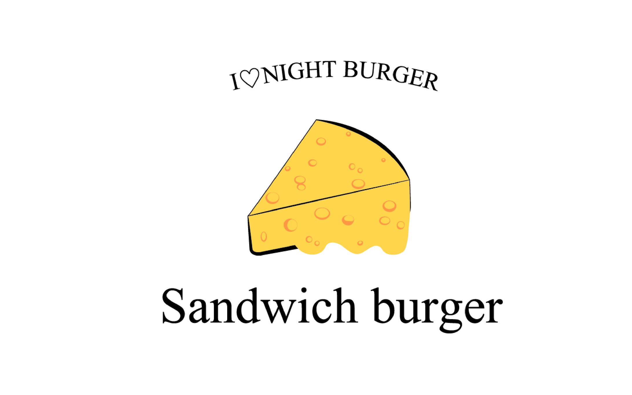 飲食店_ロゴ_sandwich burger-1