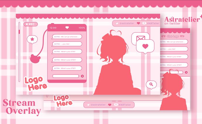 Phone Themed Stream Overlay