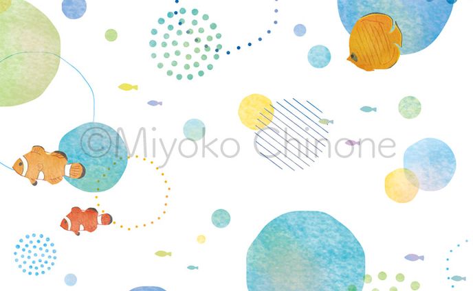 海の中（オリジナル）