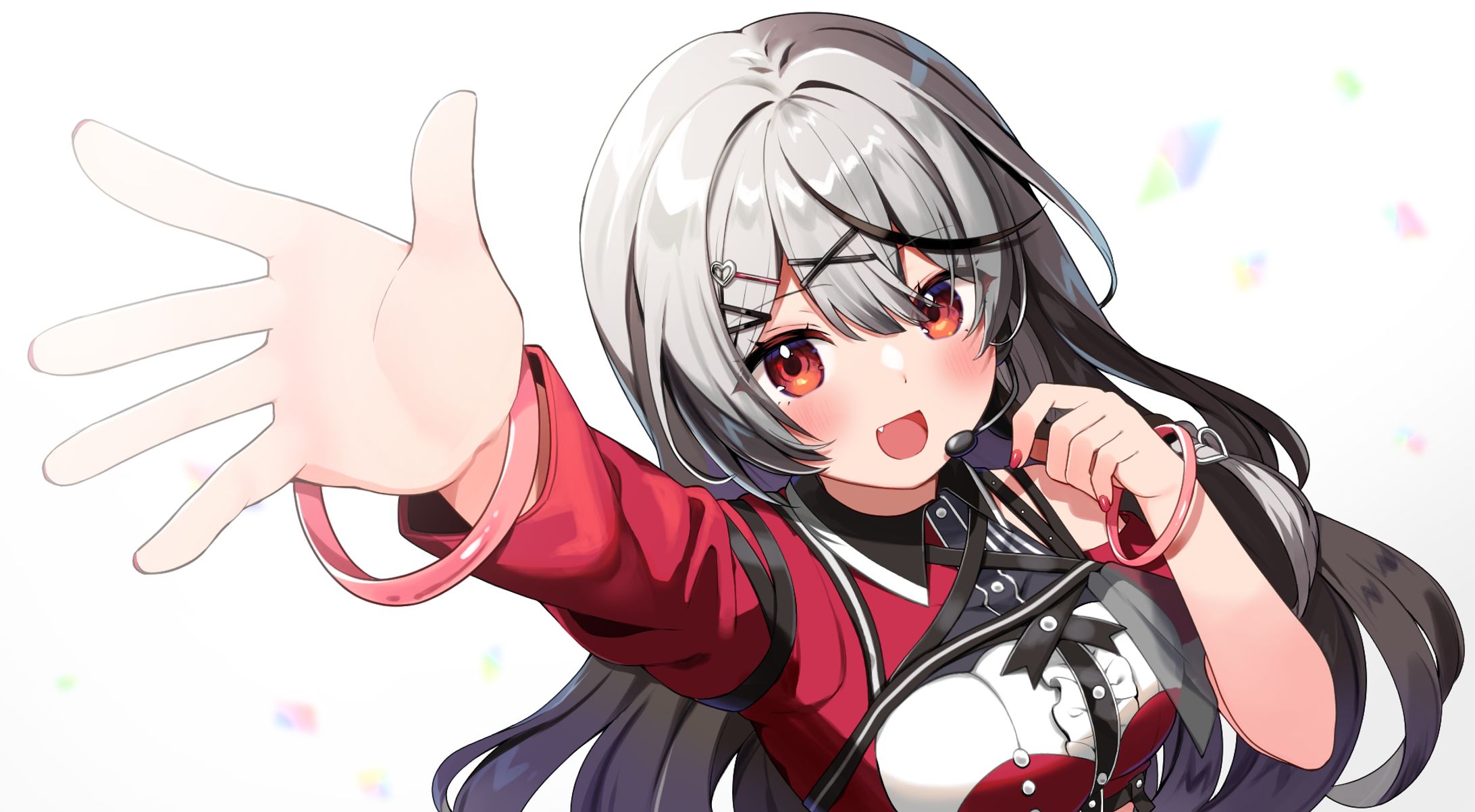 痛車ステッカー用 沙花叉クロヱイラスト-1