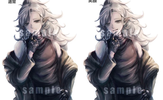 立ち絵＋表情差分三種