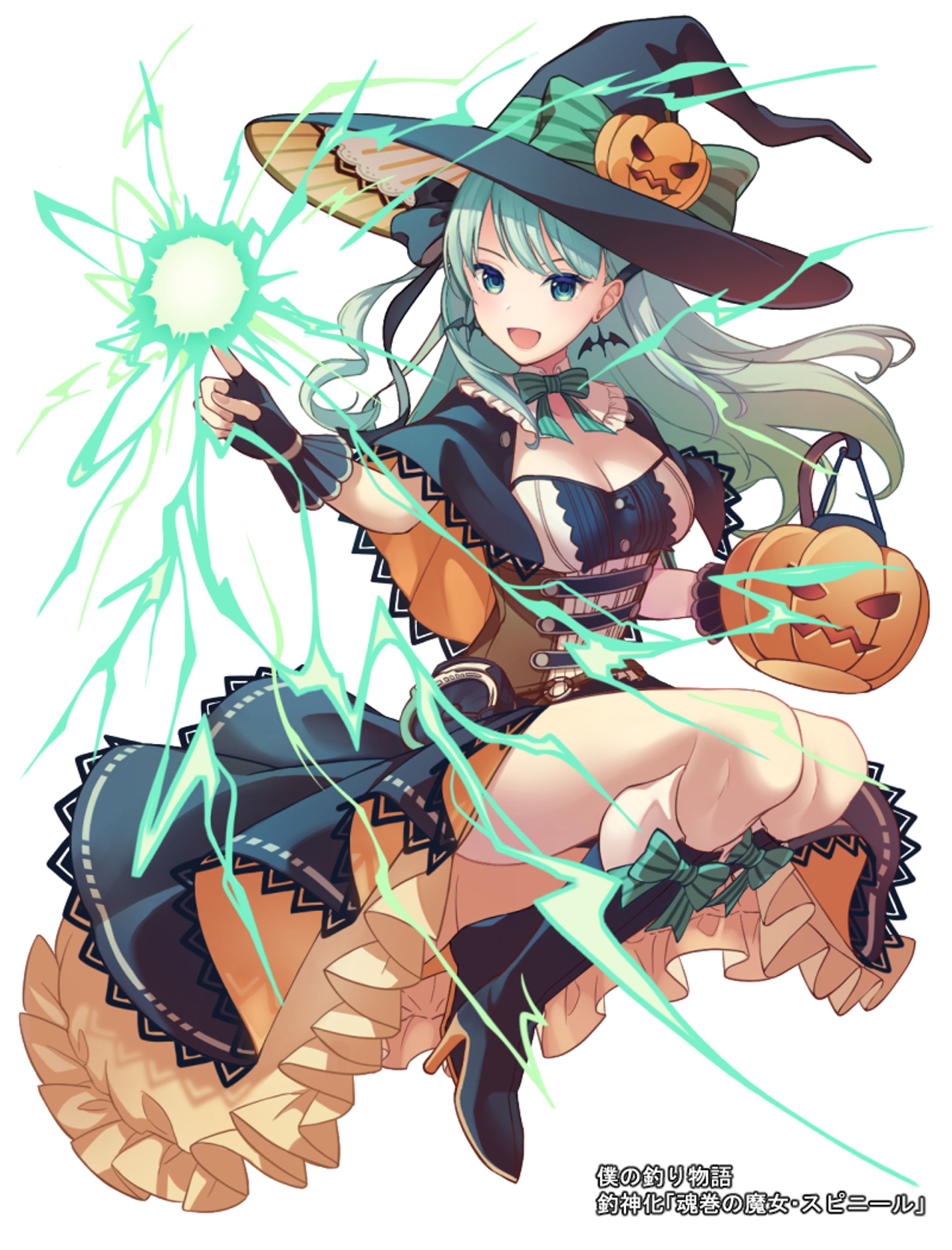 僕の釣り物語 釣神化パーツ分け立ち絵イラスト＋キャラクターデザイン　3キャラクター-1