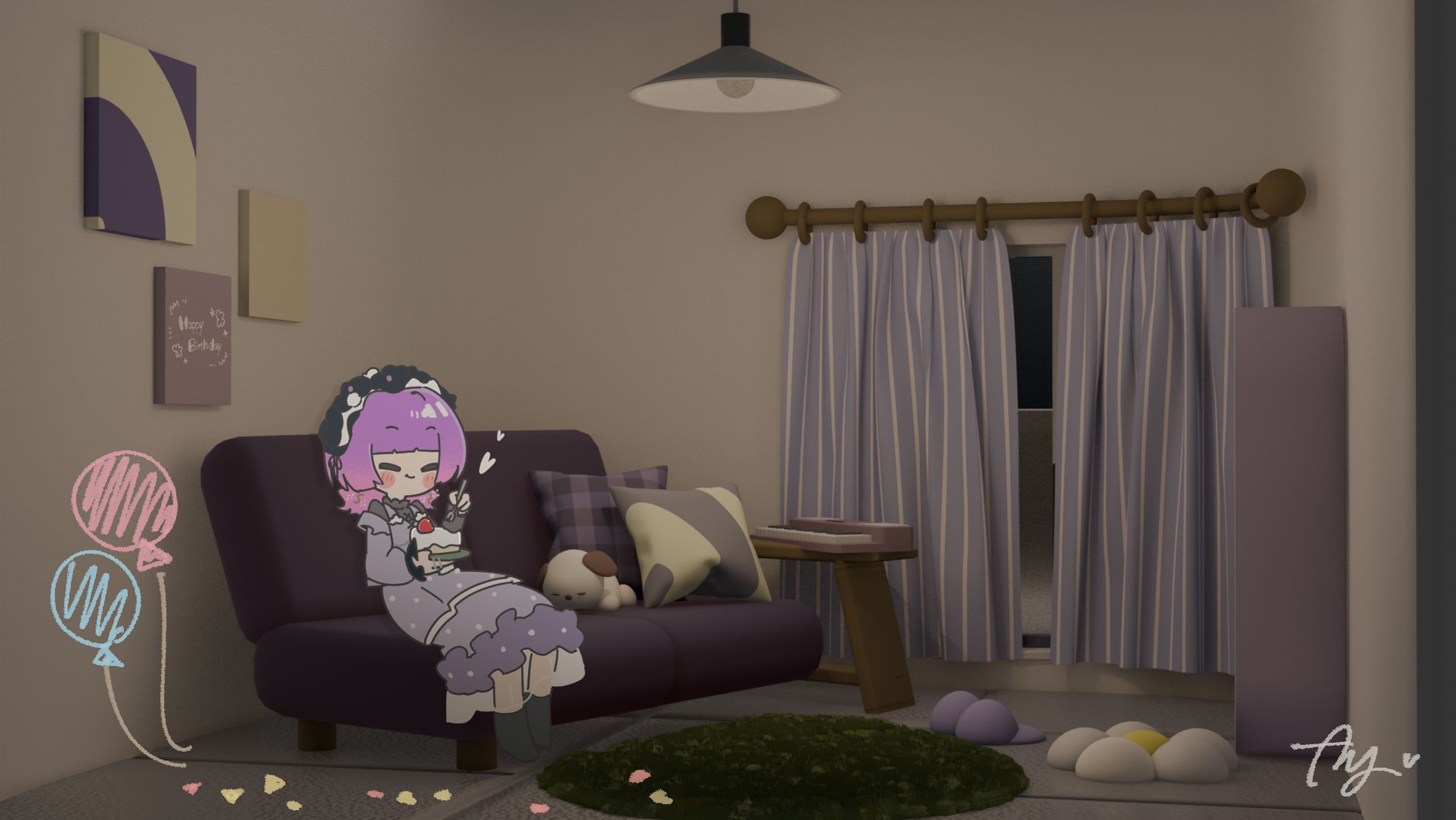 お誕生日お祝いFA-1