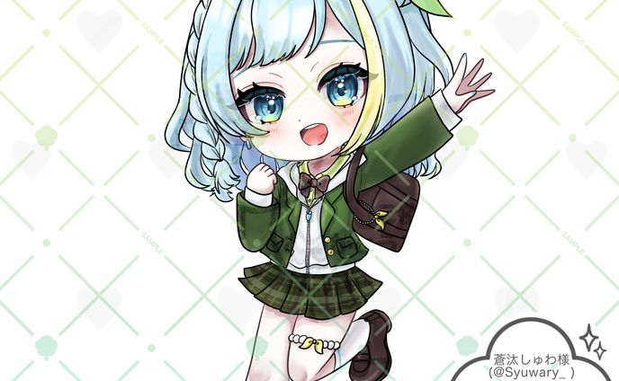 【橘音様ご依頼】蒼汰しゅわ様制服ファンアート