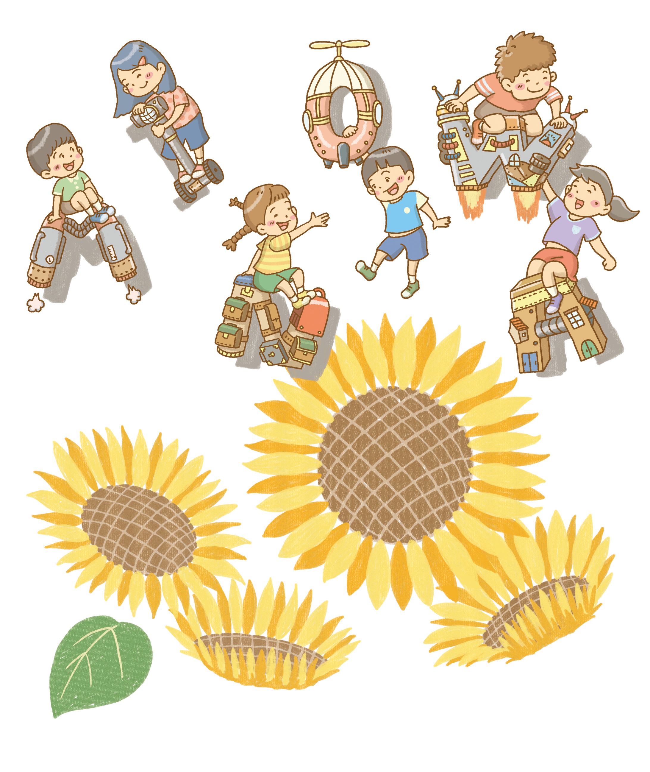 保育園クラスTシャツ　イラスト-1