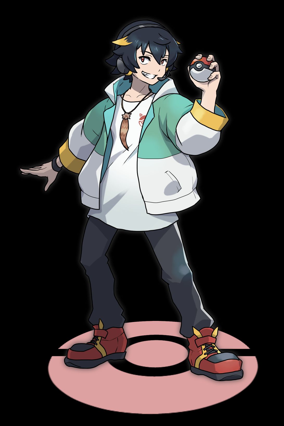 ポケモン風立ち絵｜岩手大好丸様