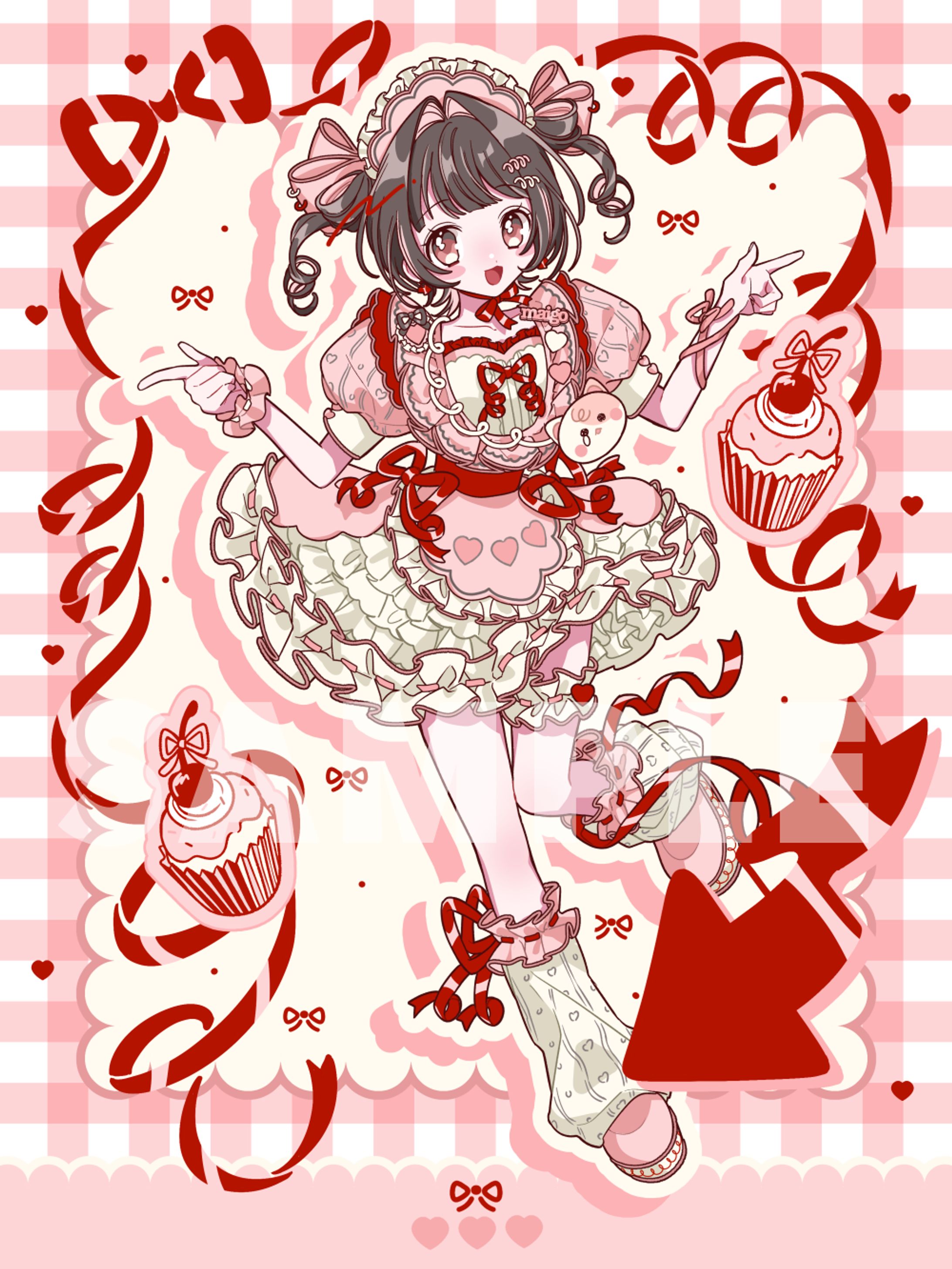 活動用イラスト / 杏仁まいご様-1