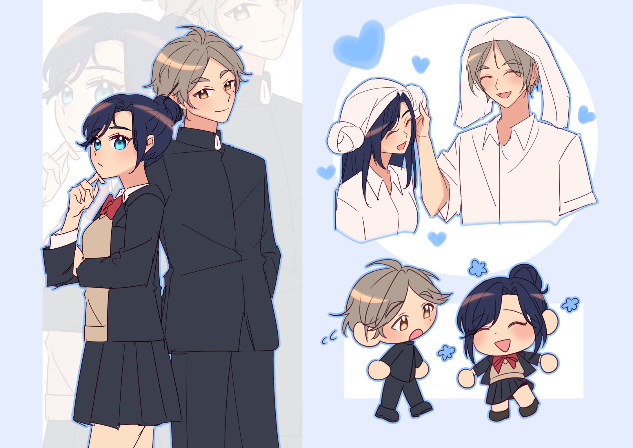 GIFT 2024 - Omakase Couple Sketchpage for Quqish-1