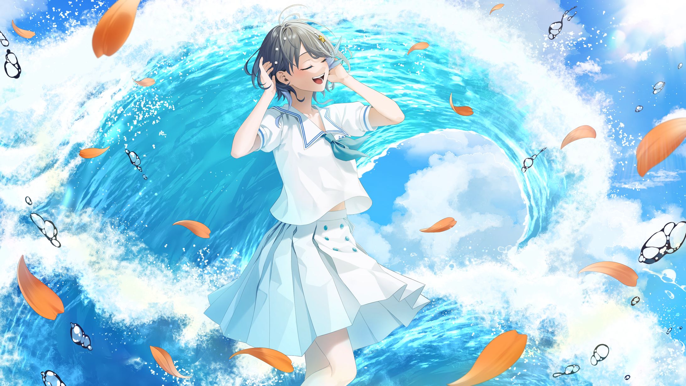 小純マアメ様　歌ってみたイラスト-1