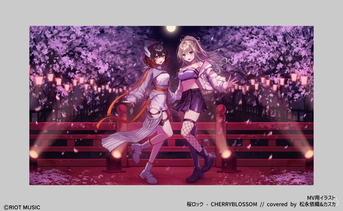 音楽、mv用イラスト