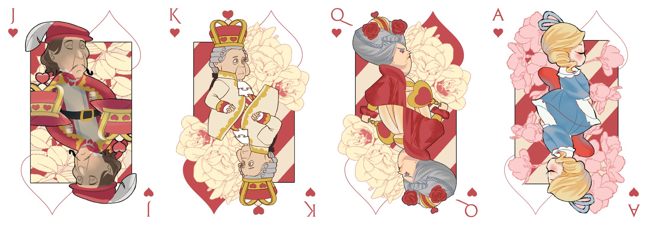 Alice in Wonderland - Cards-1