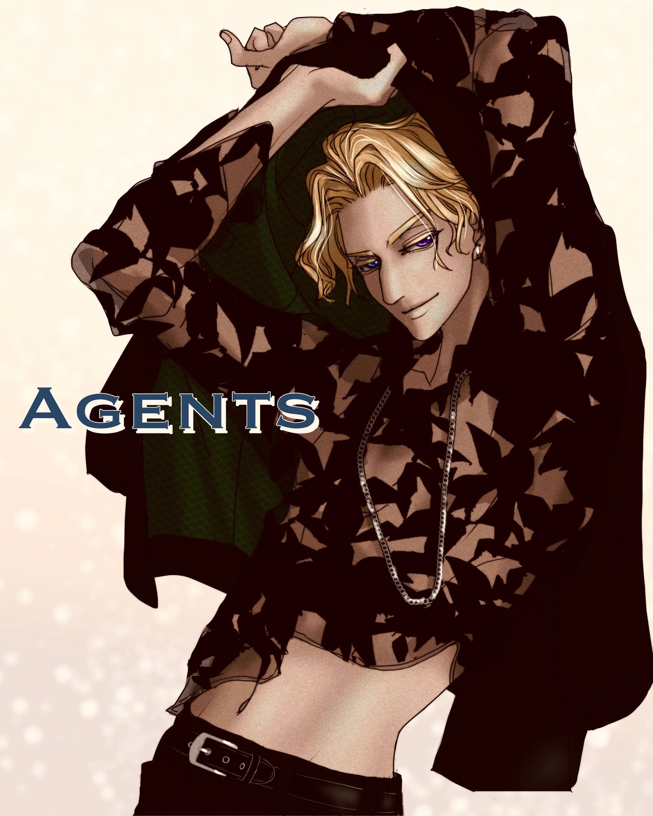 マンガ「AGENTS」キャラクターイラスト-1