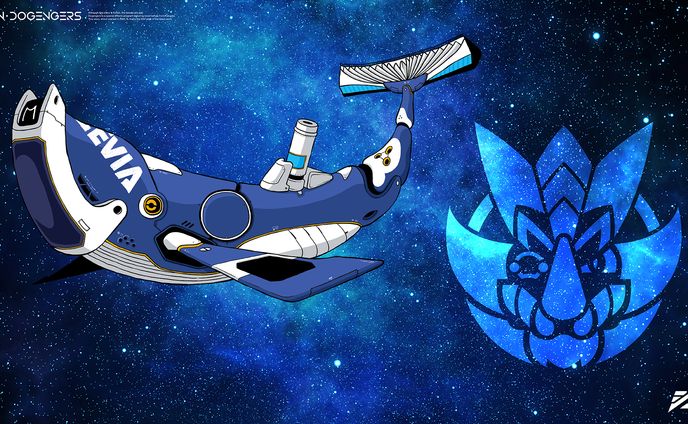 マリンワールド海の中道「リヴァイアの宇宙船」「リヴァイアクレスト」デザイン