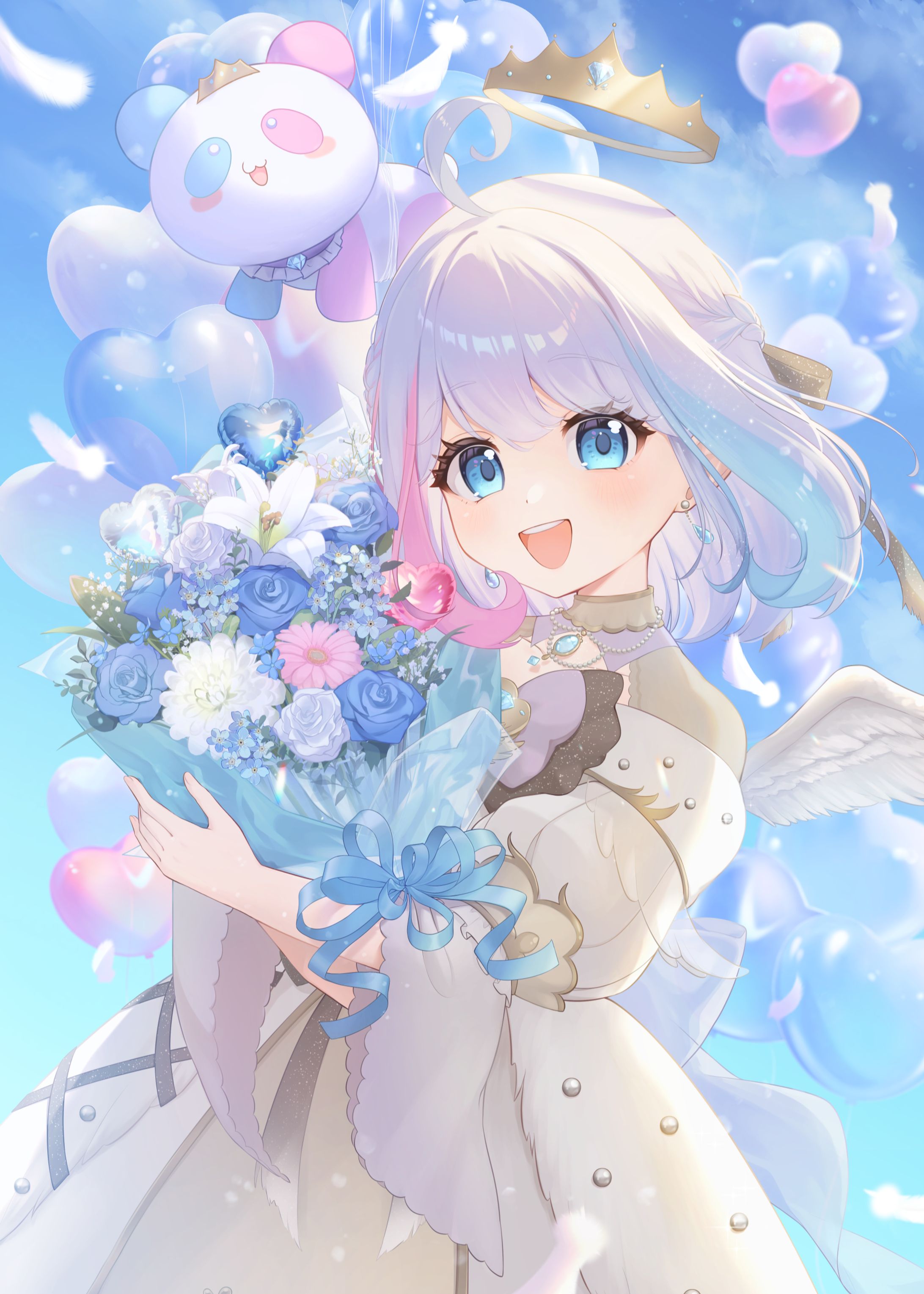 ゆめうゆい　デビュー2周年＆誕生日イラスト-1