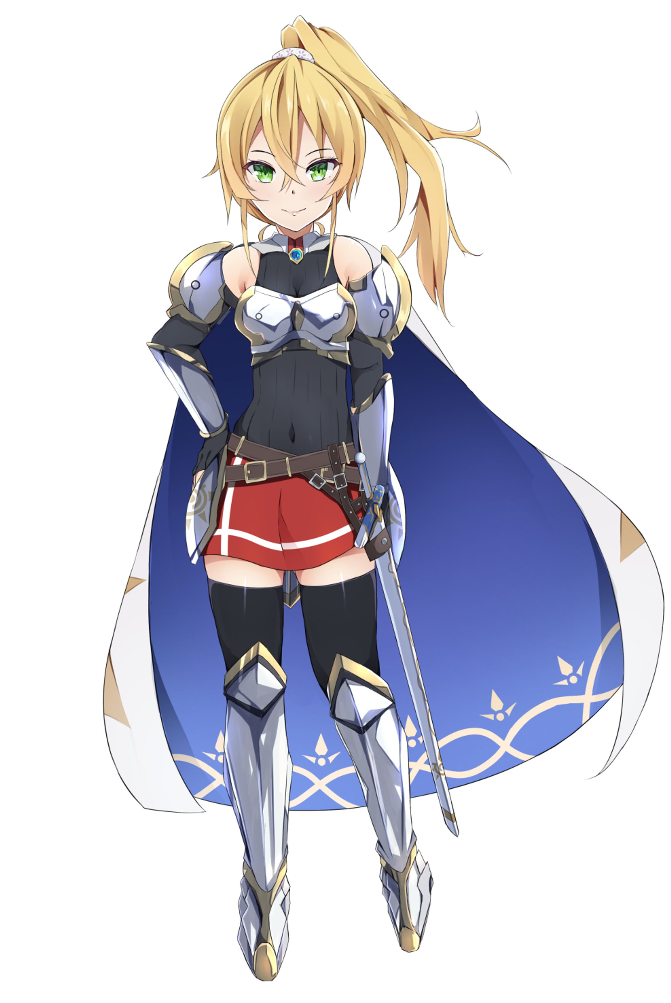 女騎士_立ち絵-1