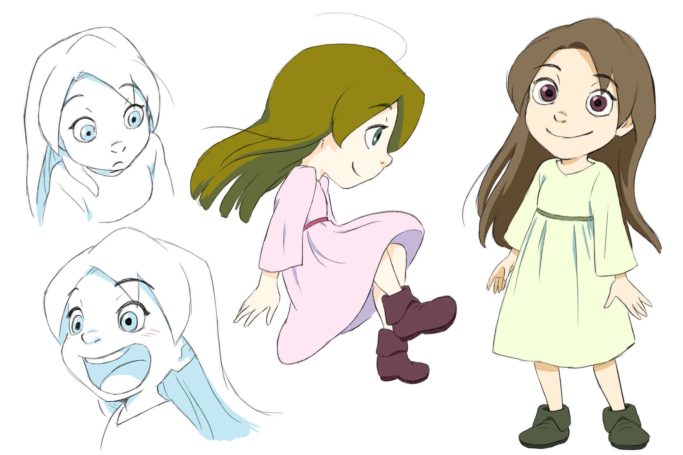 練馬の農PRアニメ用キャラクターデザイン-1