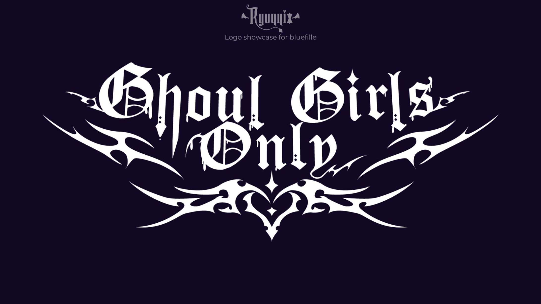 logo design: Ghoul Girls Only-1