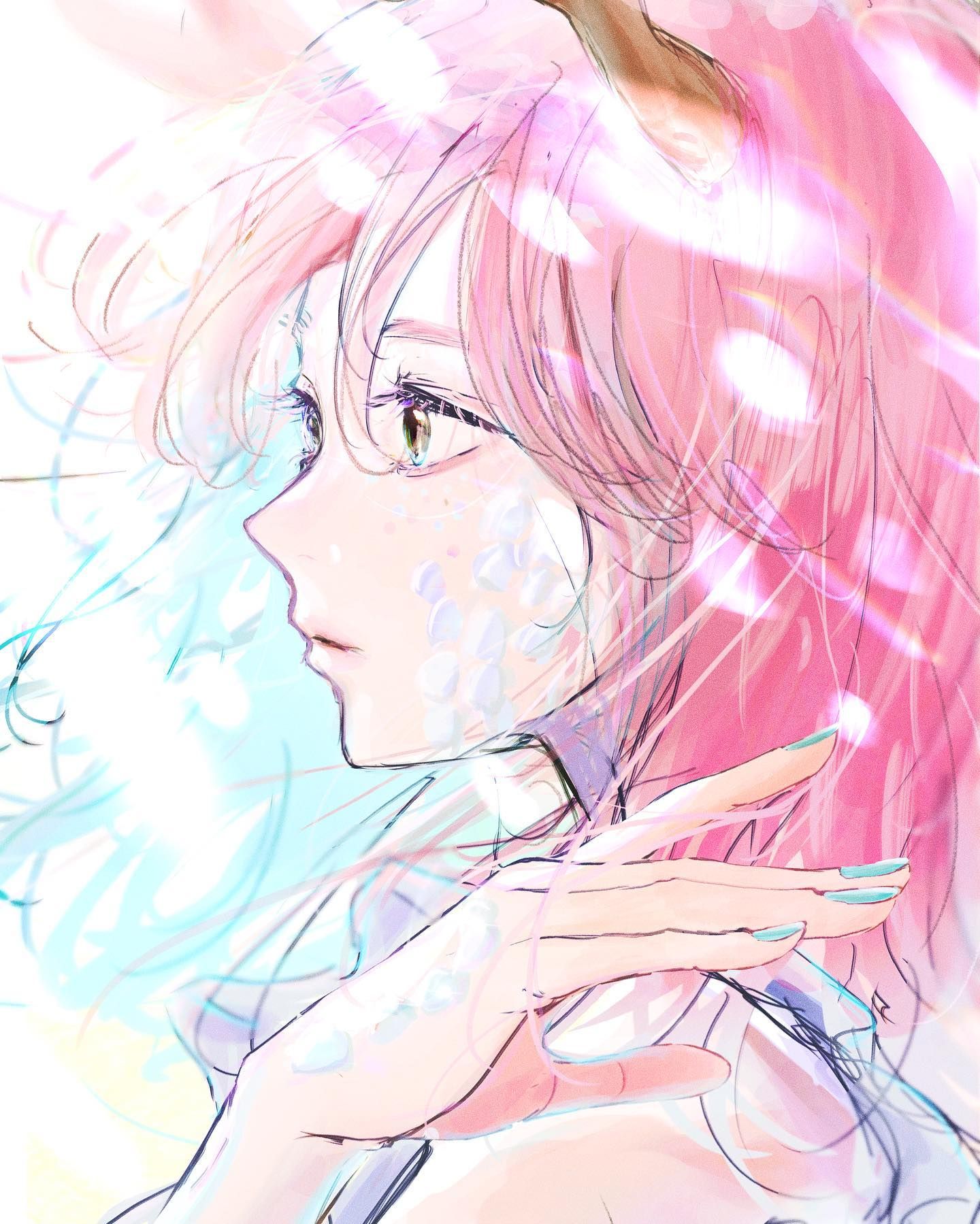 花精霊 . オリキャラの子です 3枚目はおまけです🧚 . . . #oc #創作