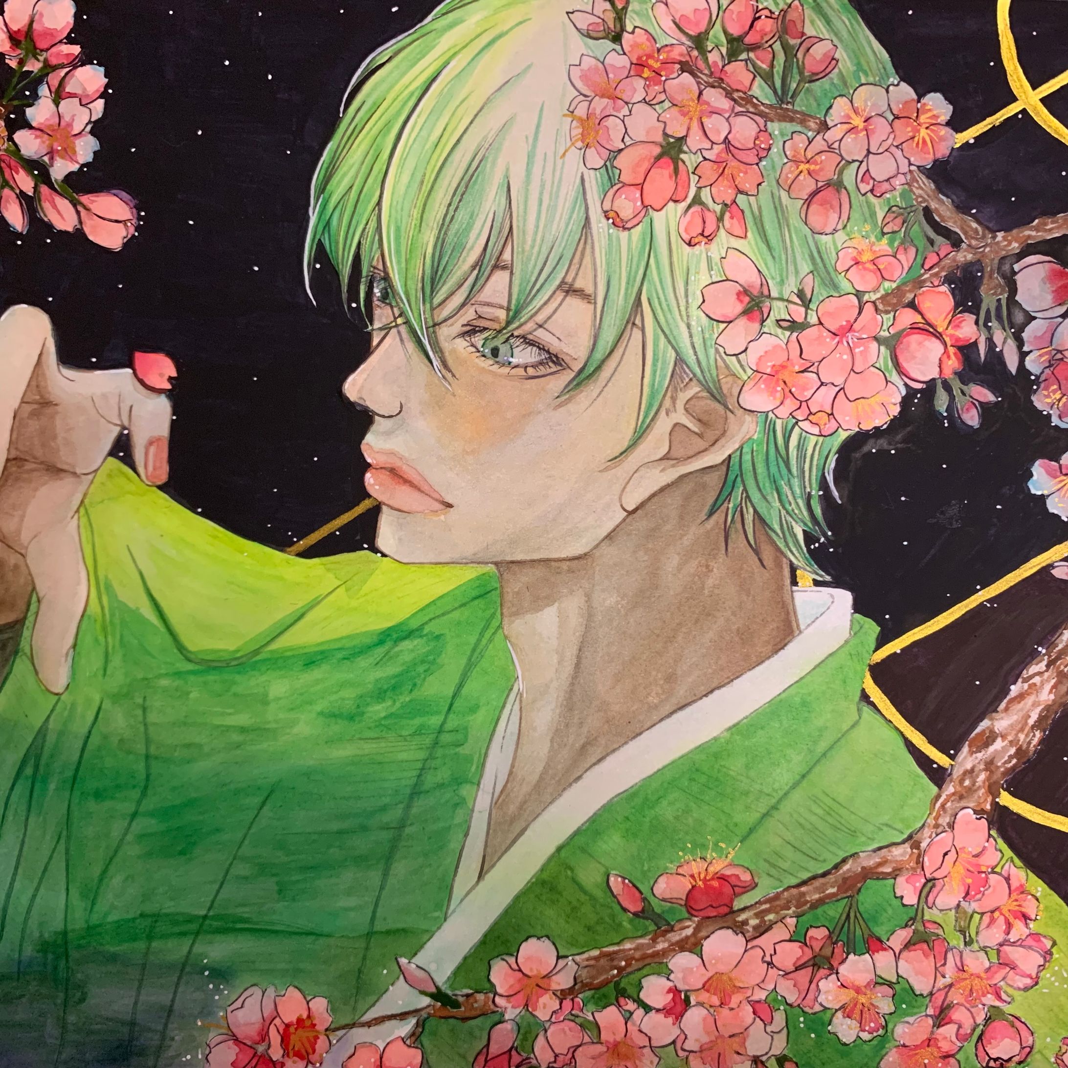 Cosmic Cherry blossoms-1