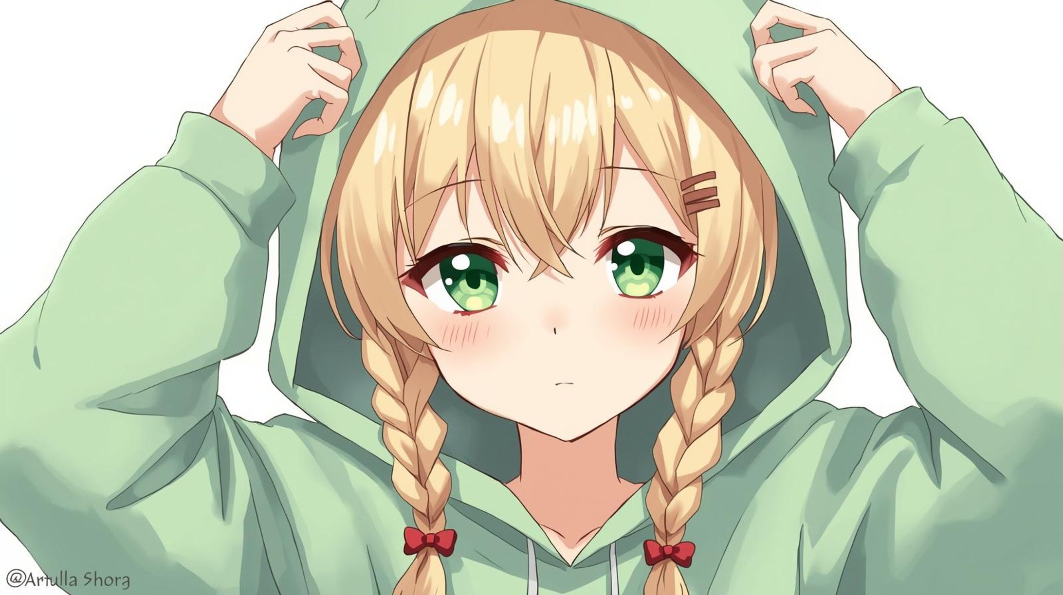 金髪の女の子（youtubeのアベル＆アテネさんからアテネさん風）-1