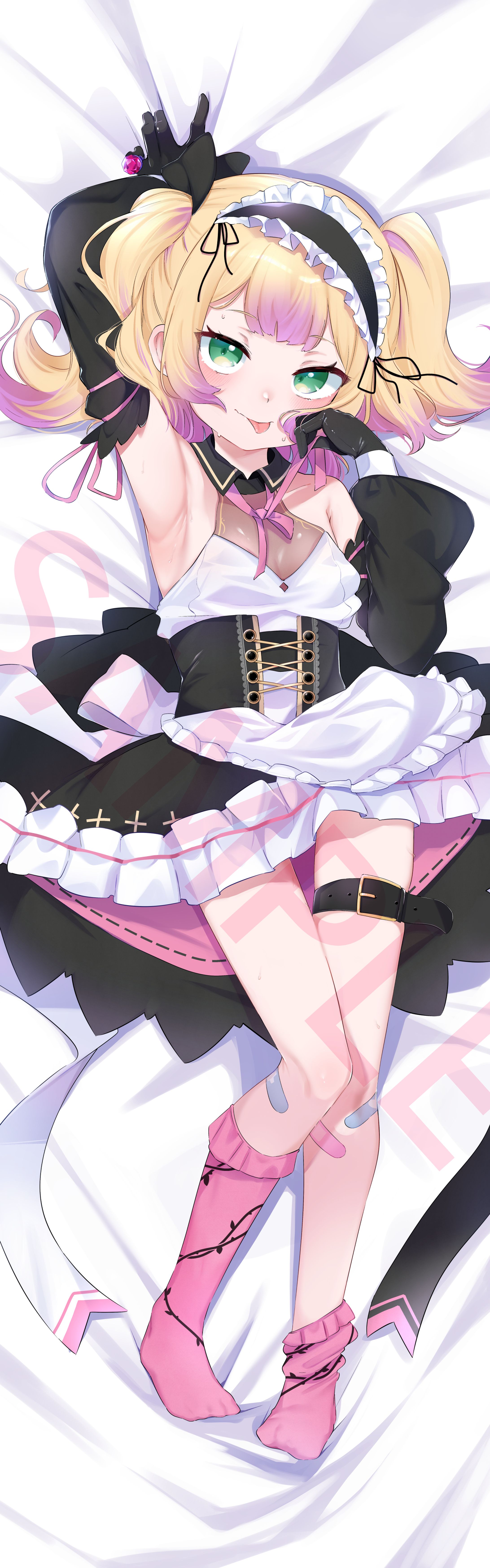深層組_わからせちょろちゃん抱き枕カバーイラスト-1