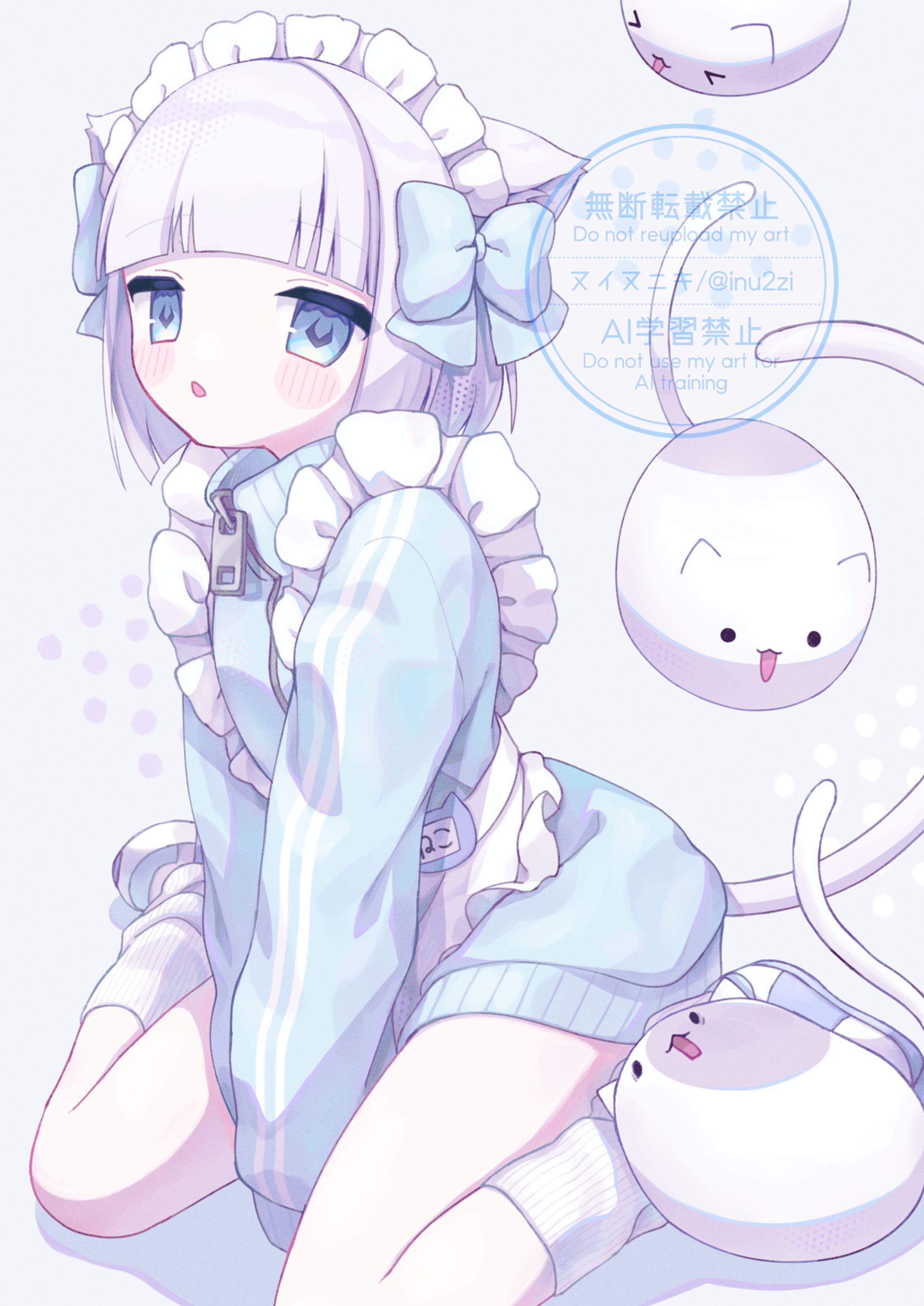 OC ジャージメイドねこちゃん-1
