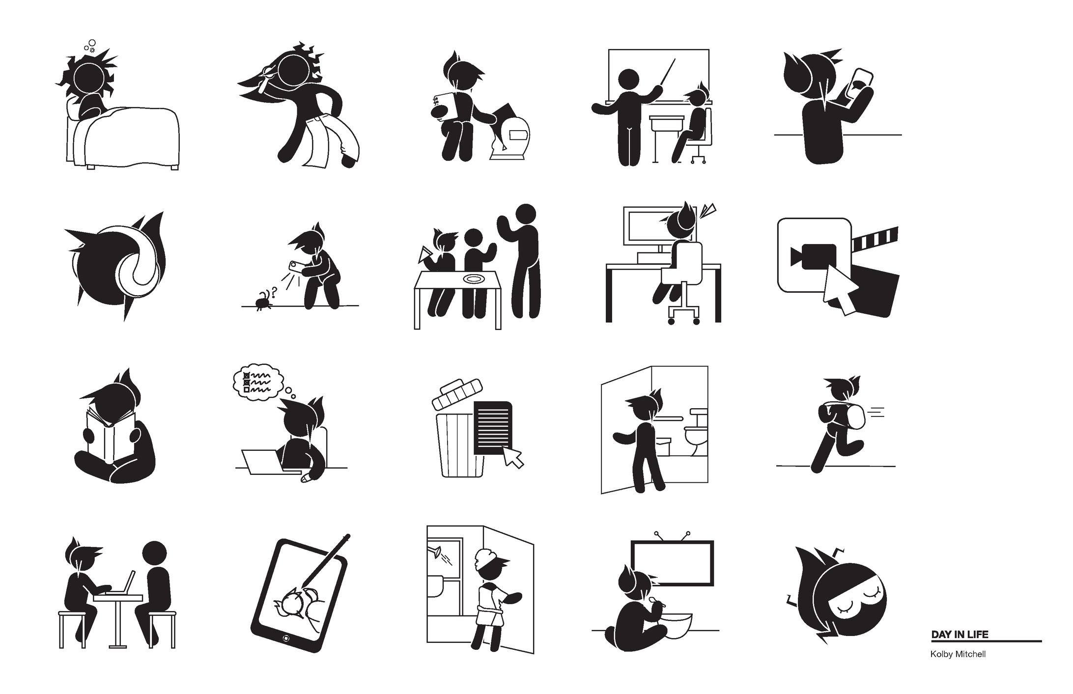 Daily Life Icons-1