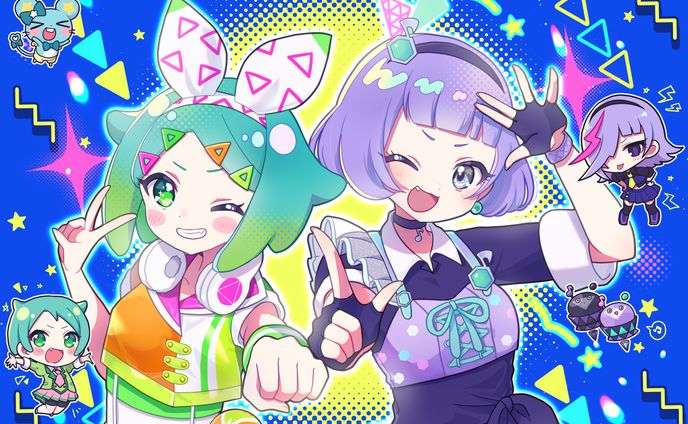 フラワースタンド用イラスト
