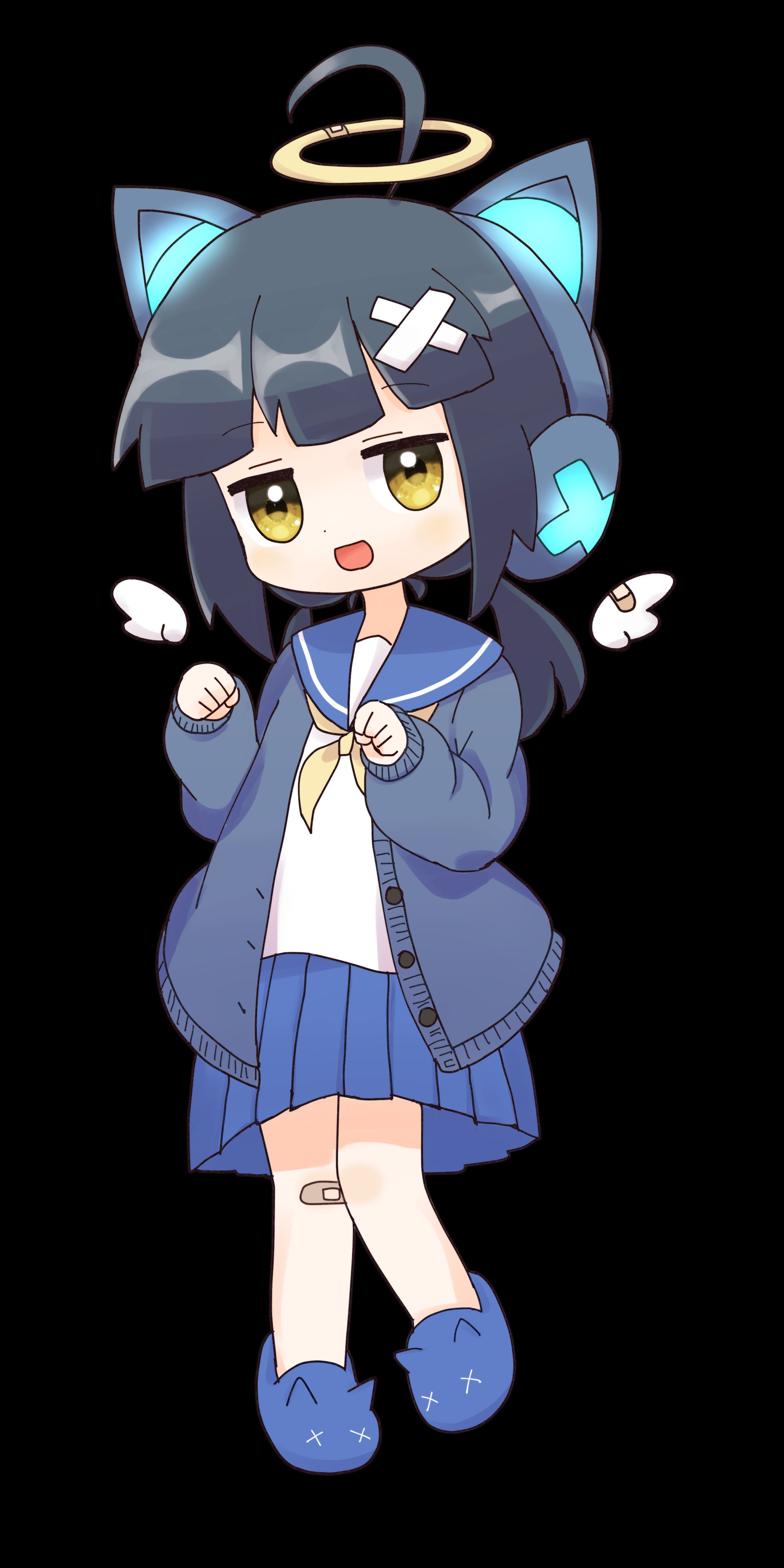 ねこむちゃんのIRIAM立ち絵-1