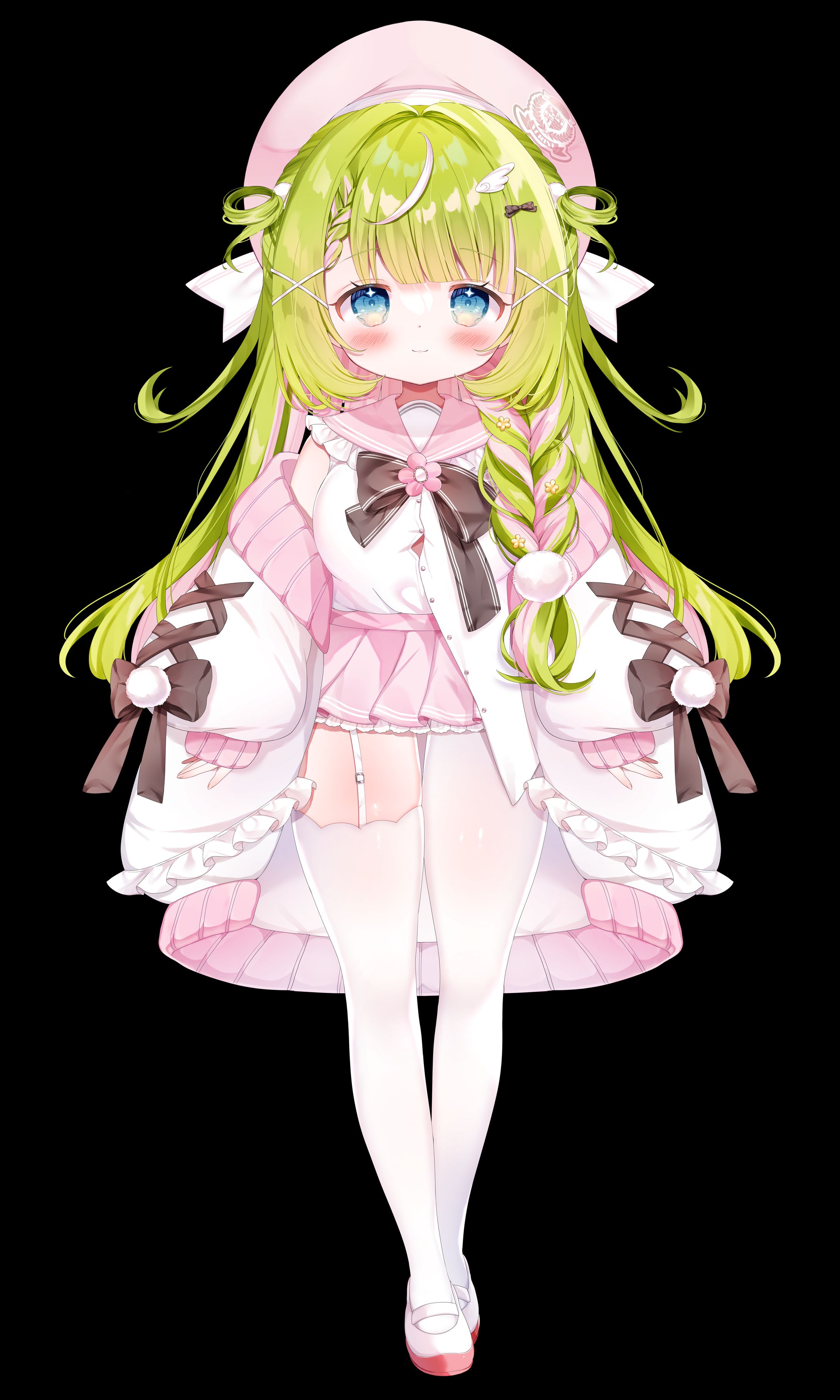 【 works 】もちねりね様 ┊ パーツ分けモデルイラスト-1