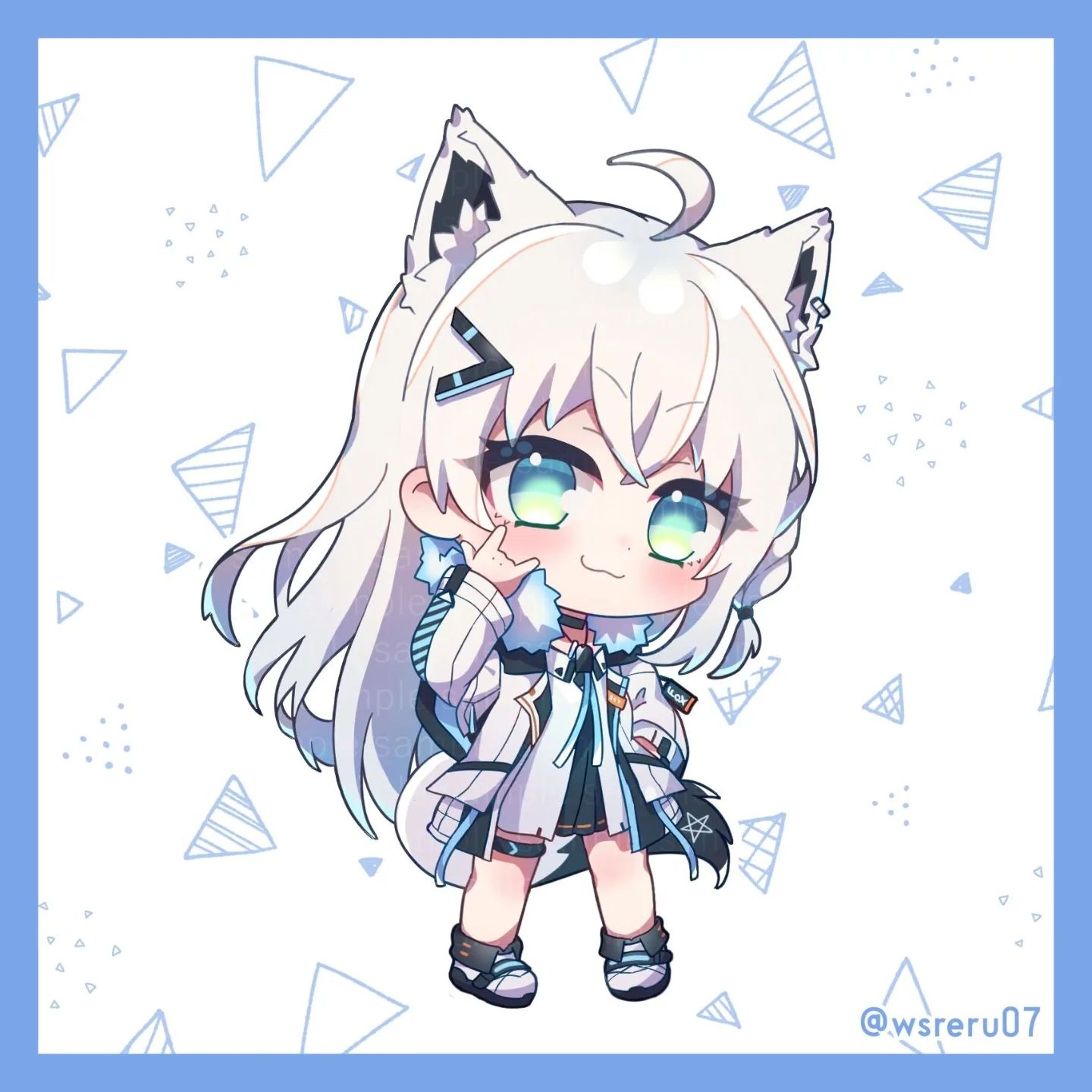 Commission🎉🌟
ありがとうございました！
#絵フブキ #sdキャラ #ミニキャラ-1
