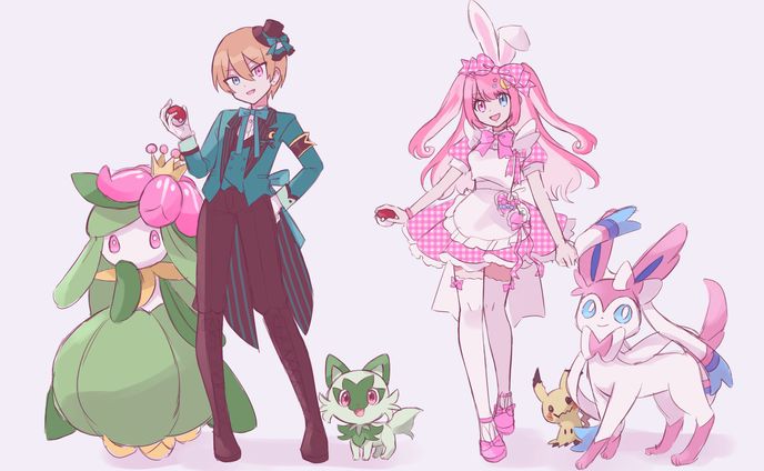 お絵描き、衣装デザイン