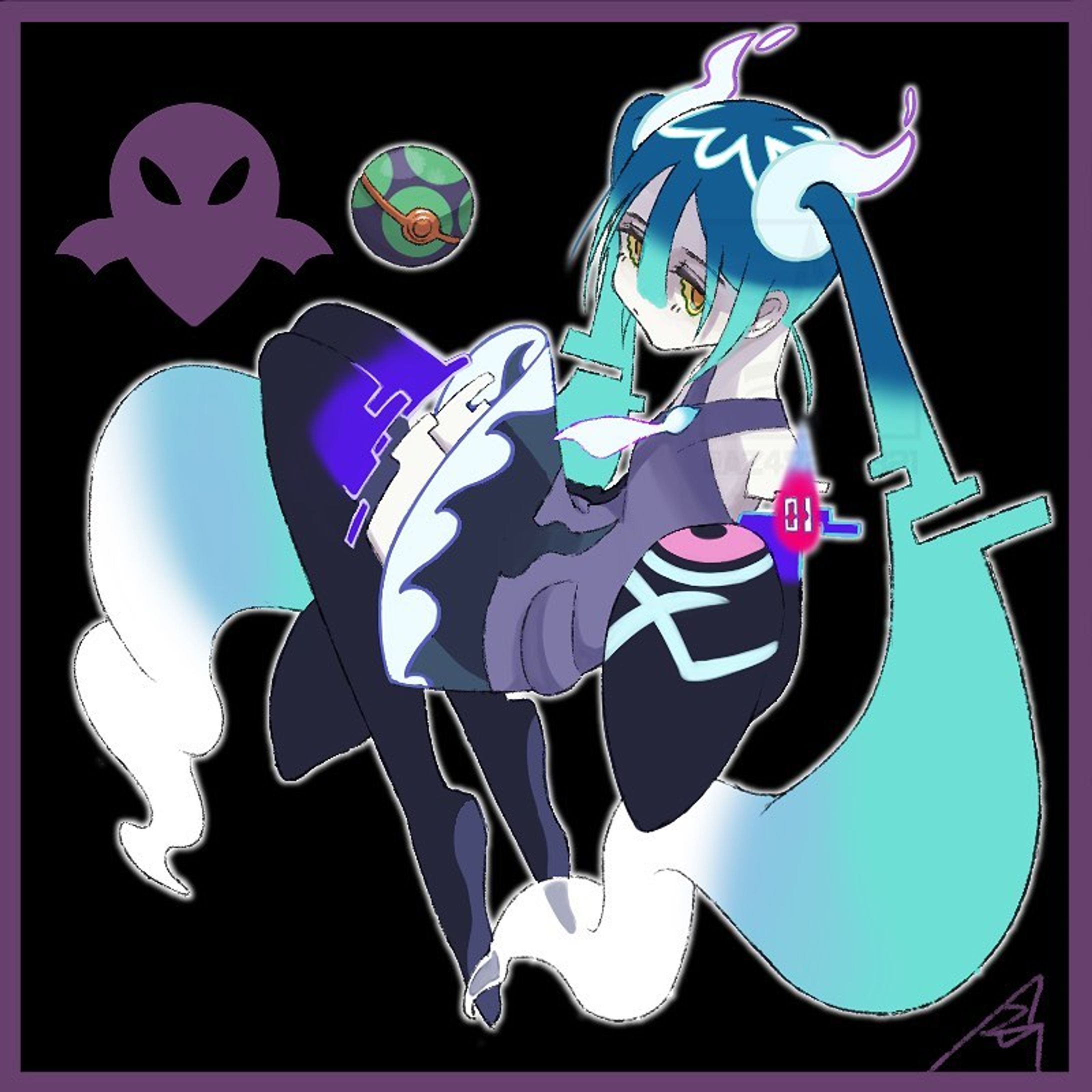 ゴーストタイプミクちゃんが可愛すぎた

#初音ミク #初音ミクイラスト #ポケミク #ポケモン #ゴーストタイプ #デジタルイラスト #クリスタ #イラスト好きな人と繋がりたい #hatsunemiku #hatsunemikufanart #pokemiku #pokemon #degitalart #degitalillustration #clipstudiopaint #pokemonart #art #illustration #instaart #cute #girl-1