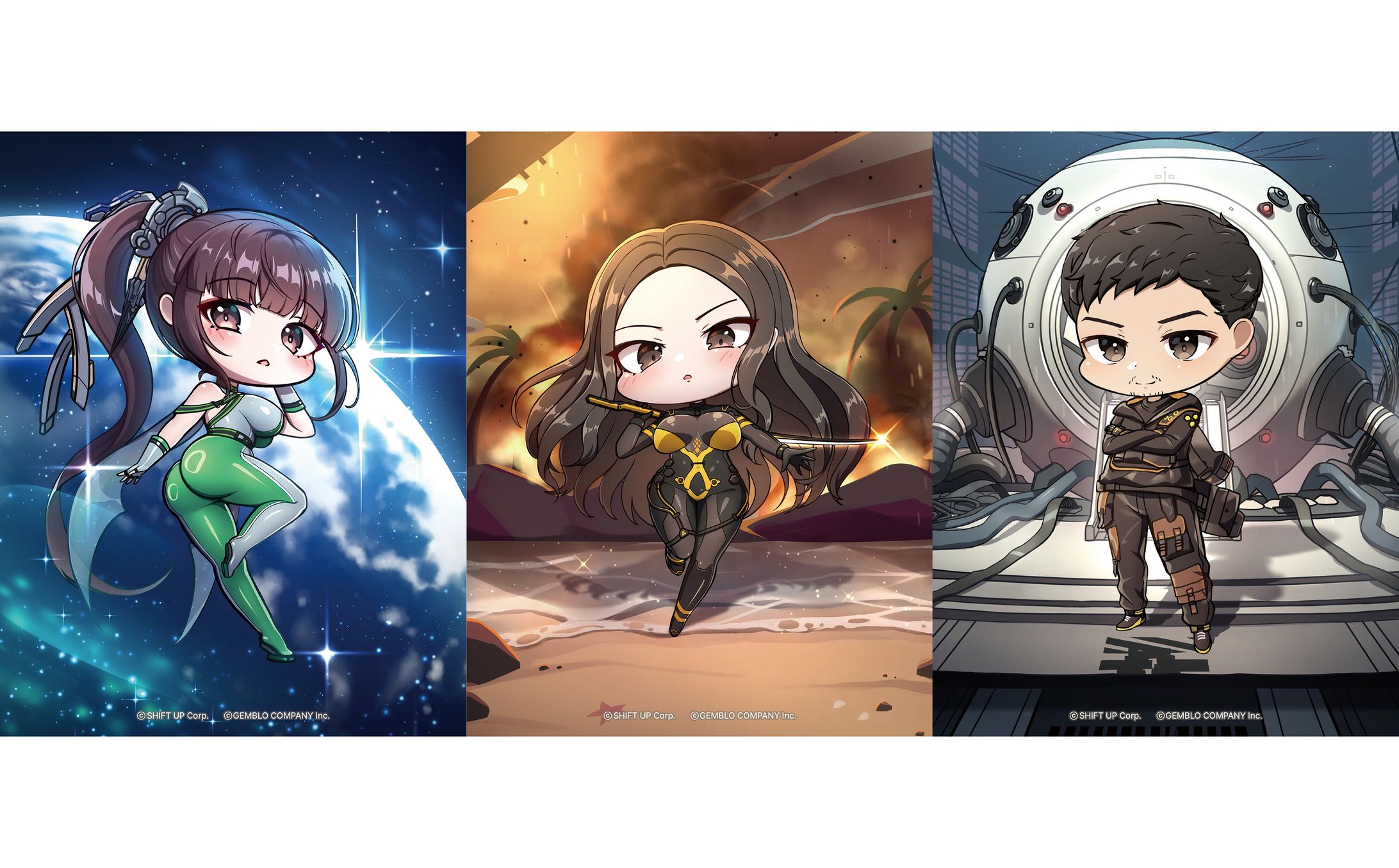 [스텔라블레이드 : 니벨 아레나] 카드 SD 일러스트 3종-1