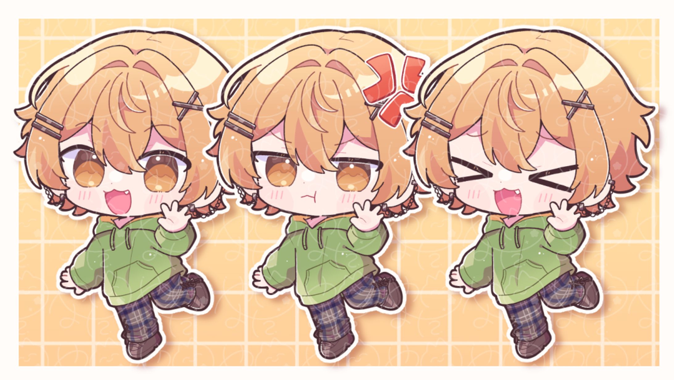 ちゃろもち様SDイラスト-1