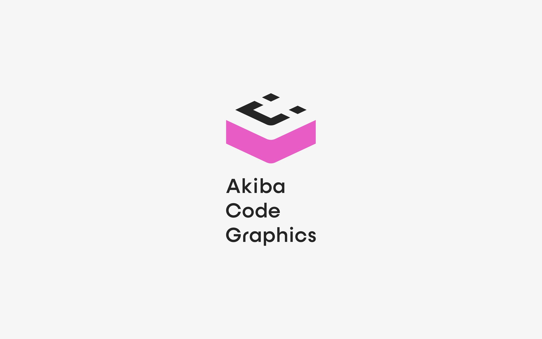 Akiba Code Graphics コーポレートロゴ、名刺制作-1