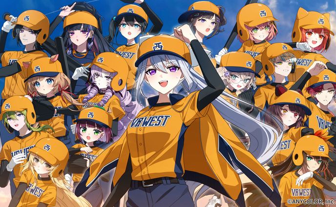 VR関西圏立高校 『さらば碧き面影』MVイラスト にじ甲2025